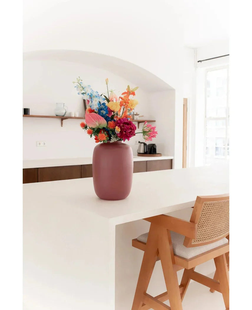 Wazon arktyczny matowy różowy